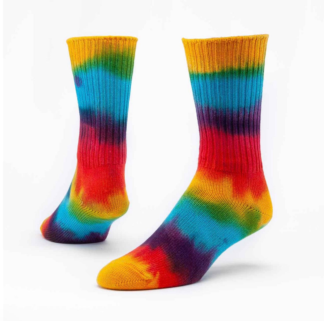 maggies organic cotton socks-hand dyed-bold